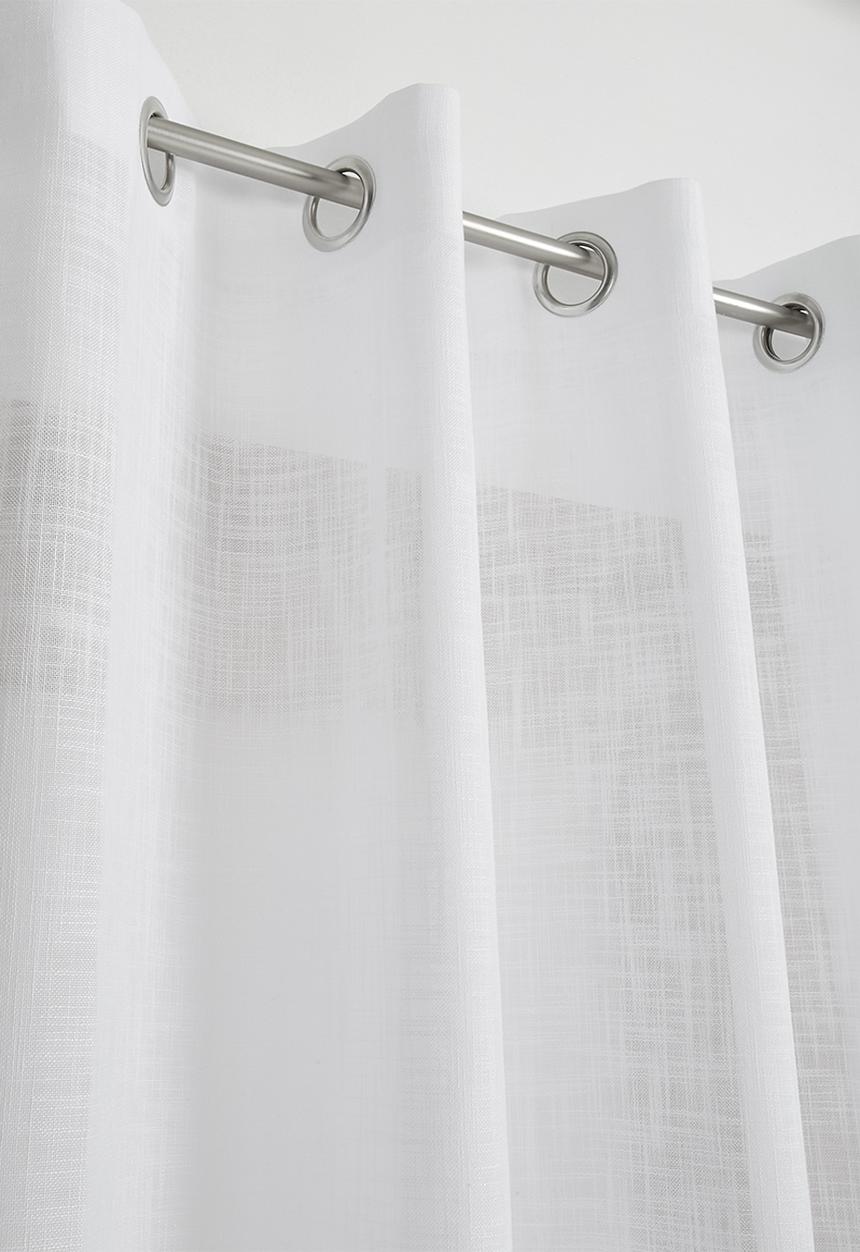 Sixth Floor - Two tone eyelet curtain