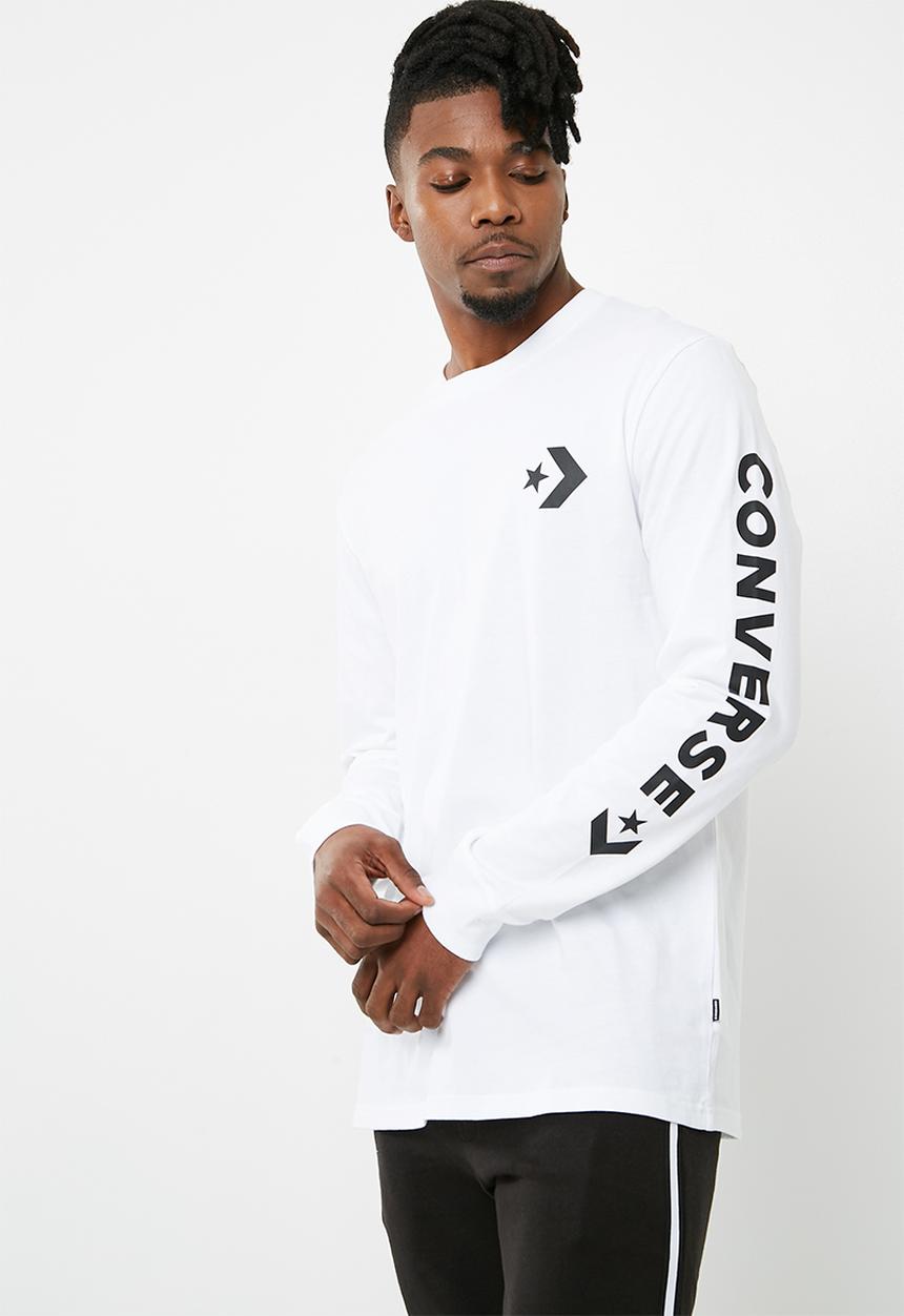 Converse - Star chevron tee - white 