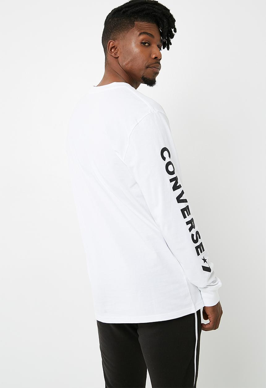 Converse - Star chevron tee - white 