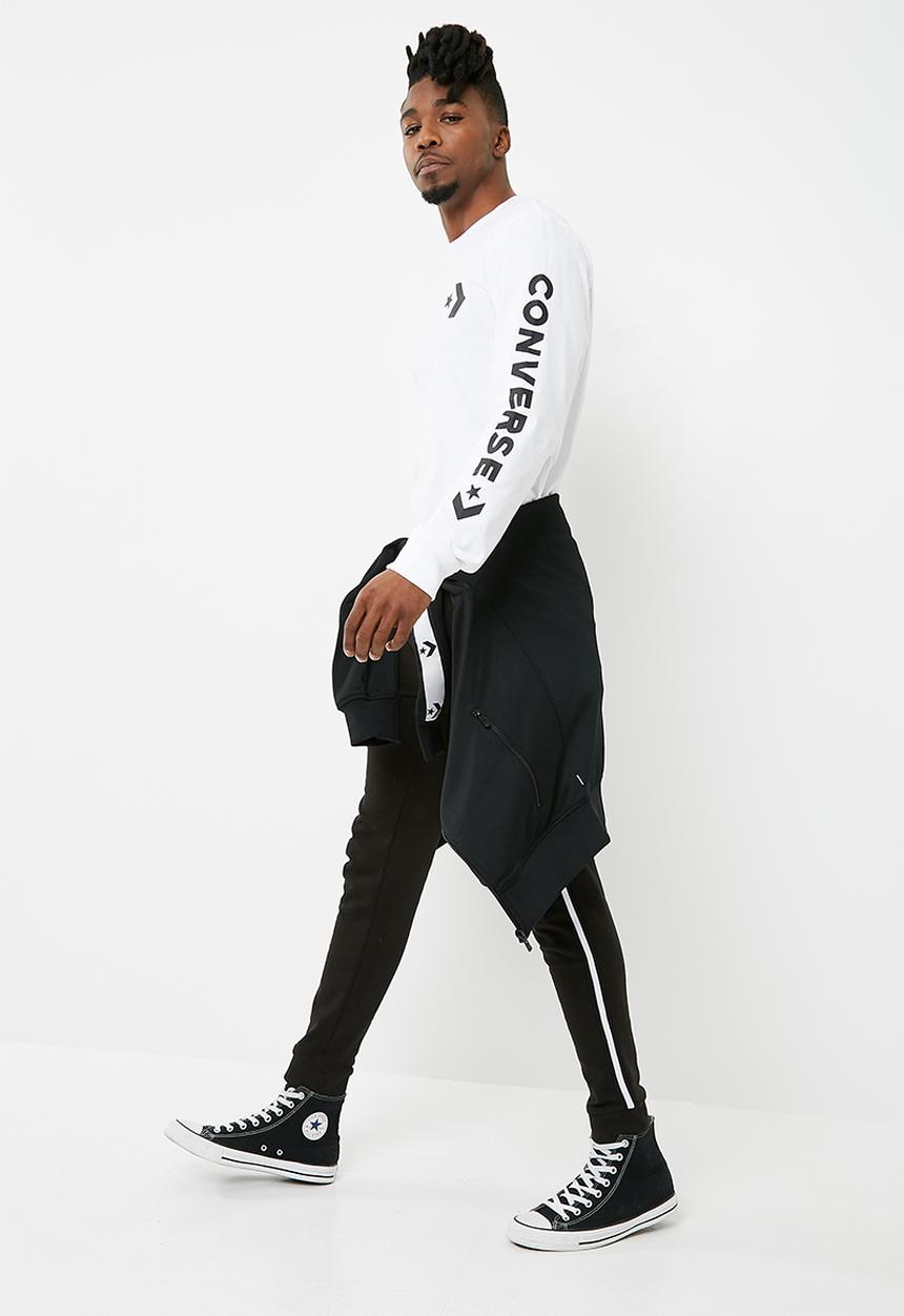 Converse - Star chevron tee - white 