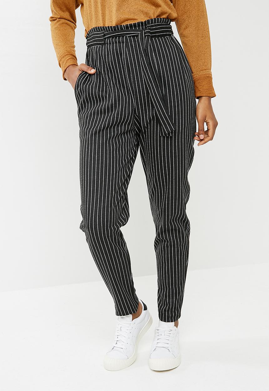 dailyfriday - Paper bag trouser - black 