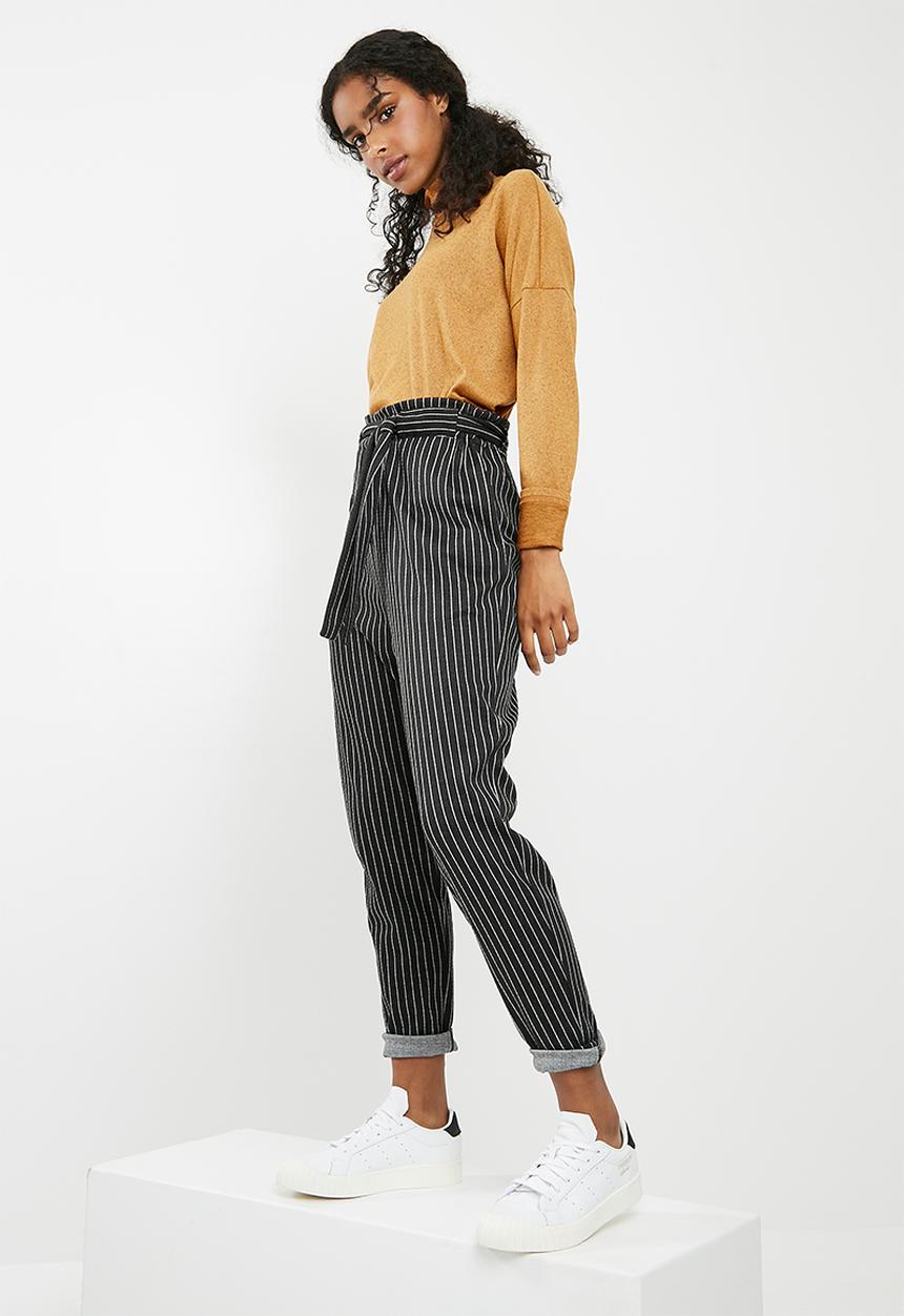 dailyfriday - Paper bag trouser - black 