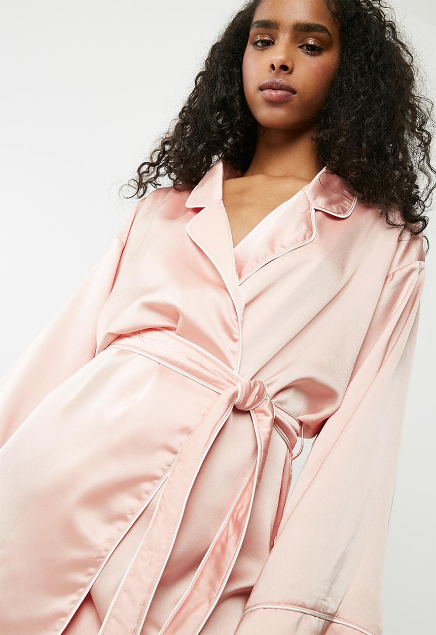 Missguided - Bridesmaid robe - pink