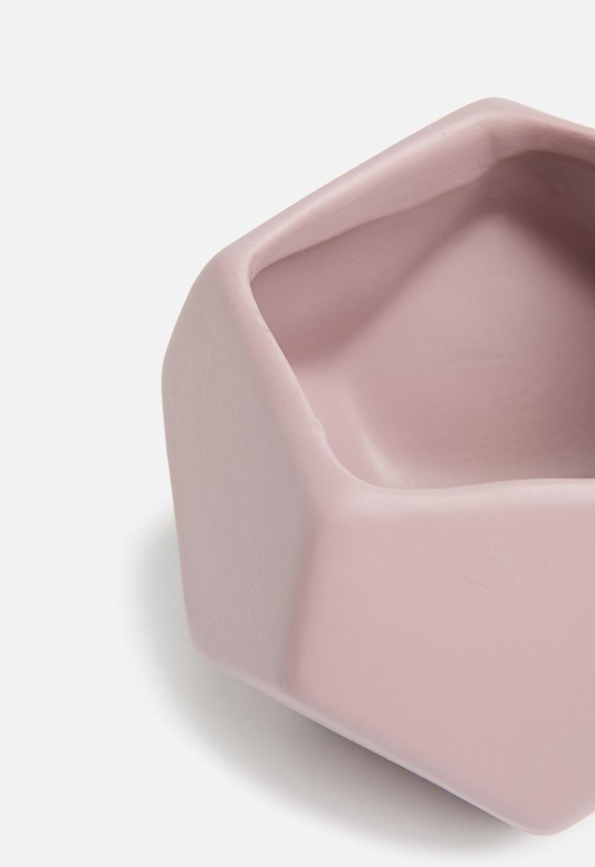Grey Gardens - Hex mini vase - lilac