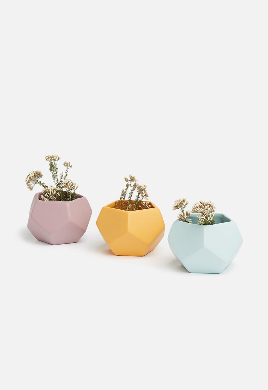 Grey Gardens - Hex mini vase - lilac