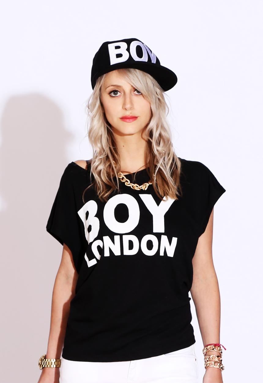 Boy London Fashion - Crop Top – Black