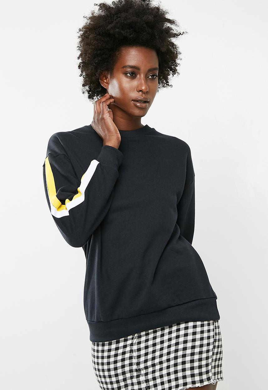 dailyfriday - Long sleeve sweat  top - multi