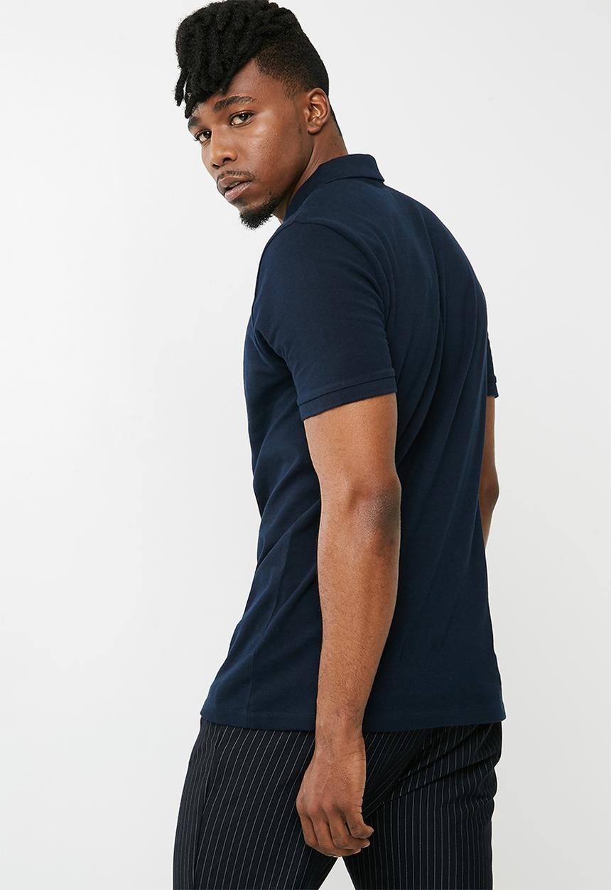 Superbalist - Pique slim fit polo - navy 