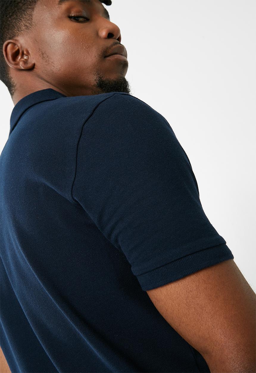 Superbalist - Pique slim fit polo - navy 