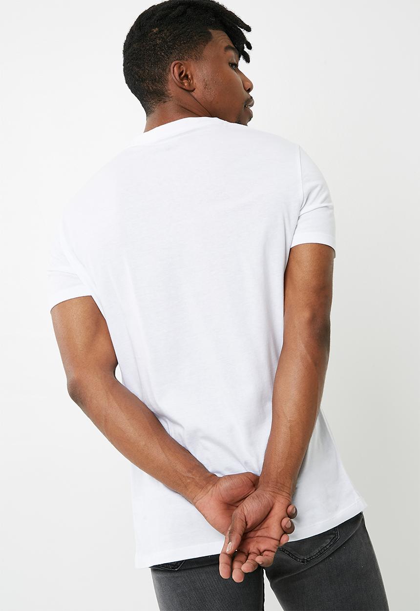 Superbalist - Vee neck tee - white 