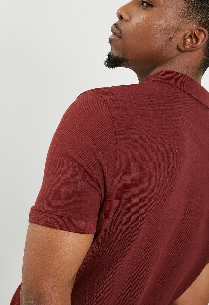 Superbalist - 2-pack pique slim fit polo - navy & burgundy 