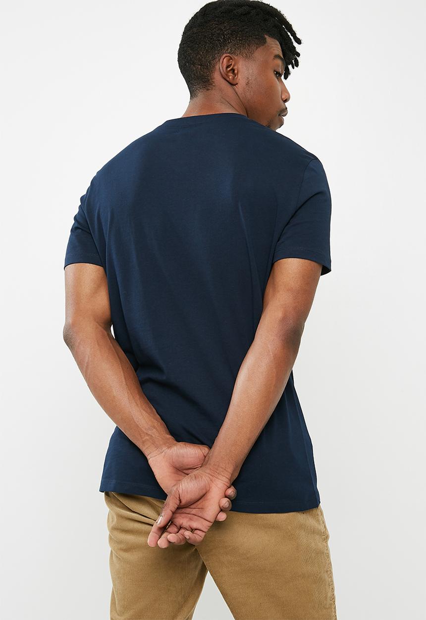 Superbalist - Vee neck tee - navy 