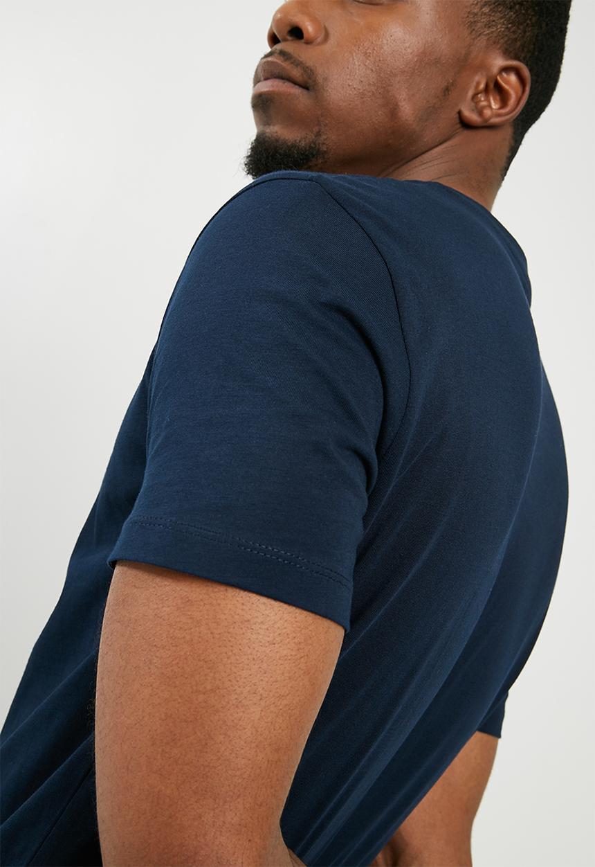 Superbalist - 2-pack vee neck tee - navy 