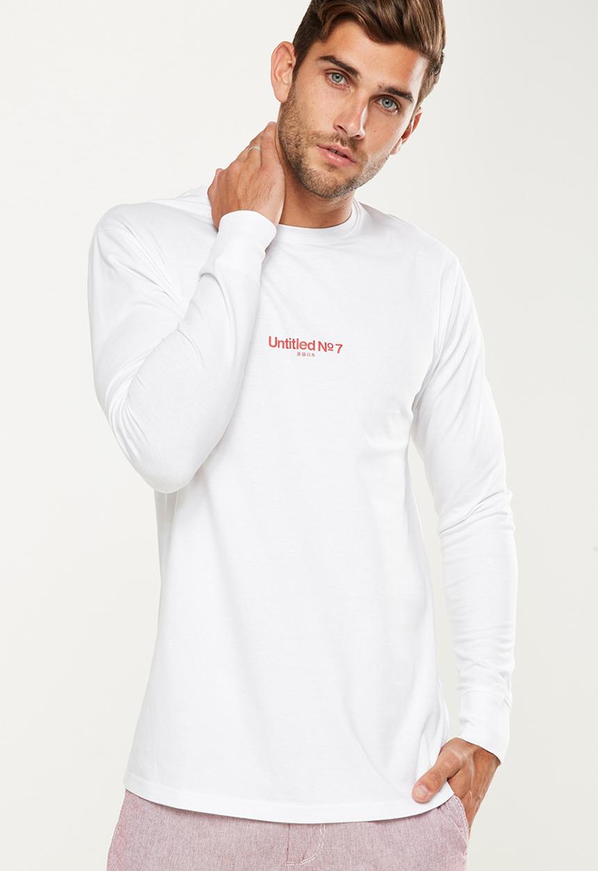 Cotton On - Tbar long sleeve - white