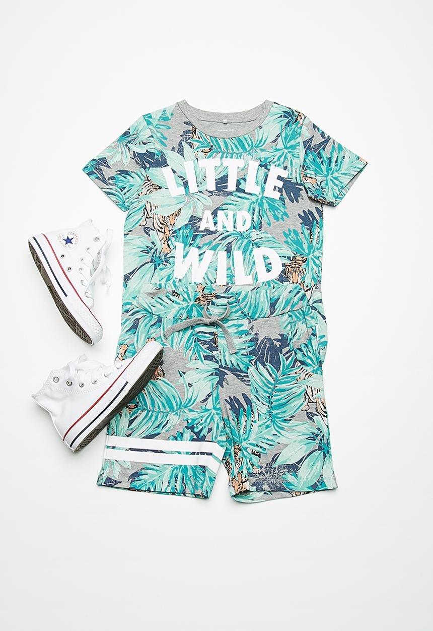 Name It - Jungle shorts - multi 
