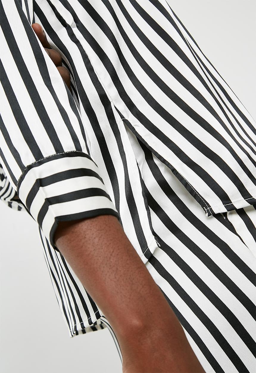 Pieces - Jessica shirt - black & white