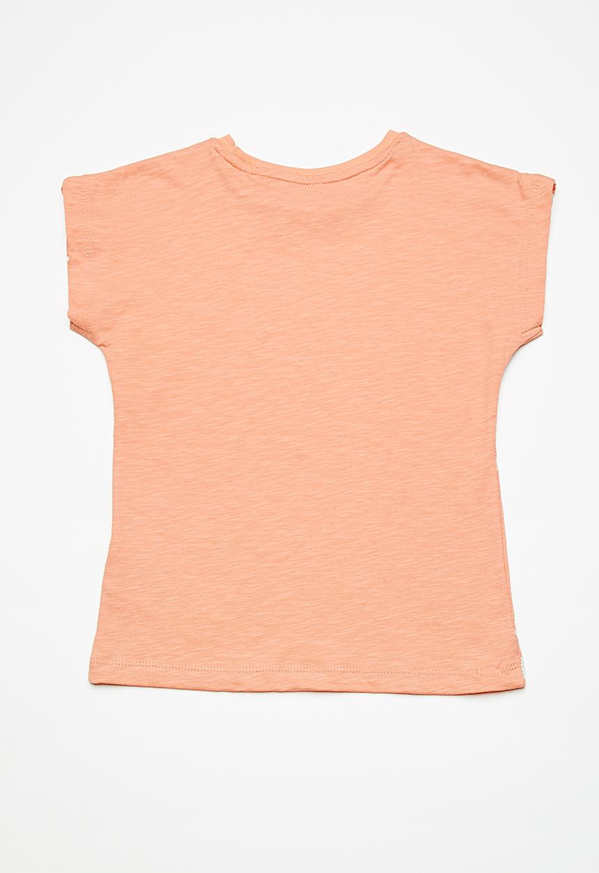 Name It - Arjola cap sleeve top - peach