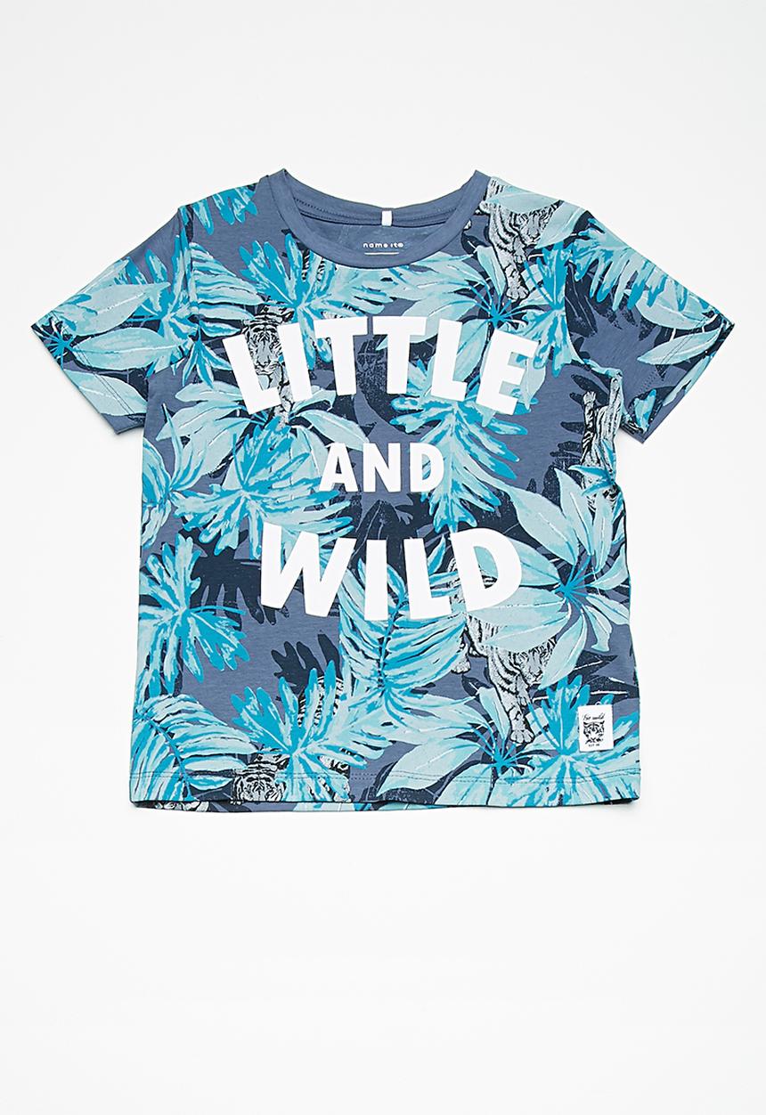 Name It - Jungle top - blue 