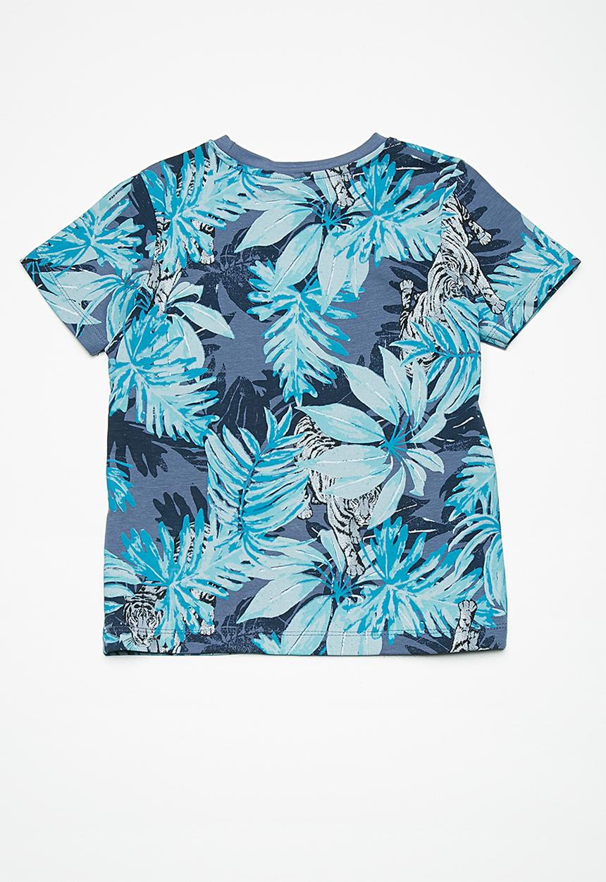 Name It - Jungle top - blue 