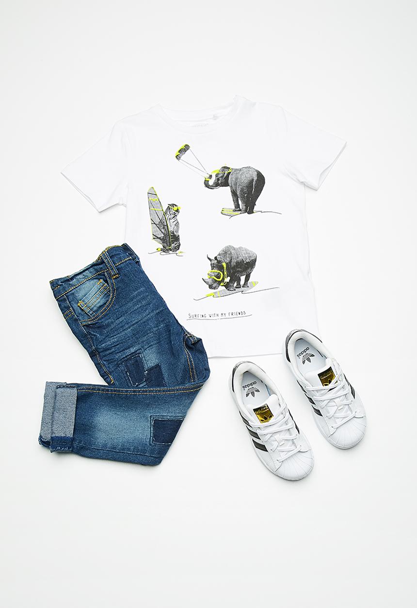 Name It - Allo top - white 