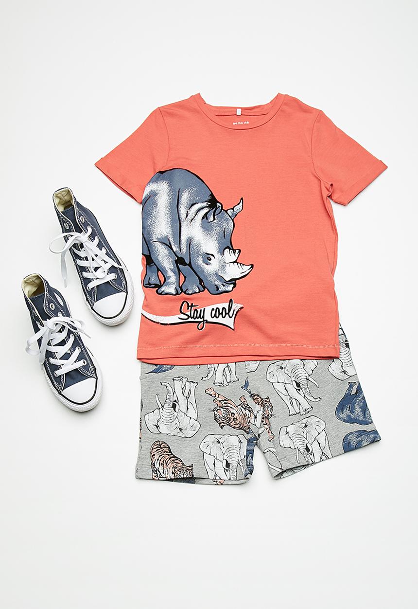 Name It - Axos top - coral 