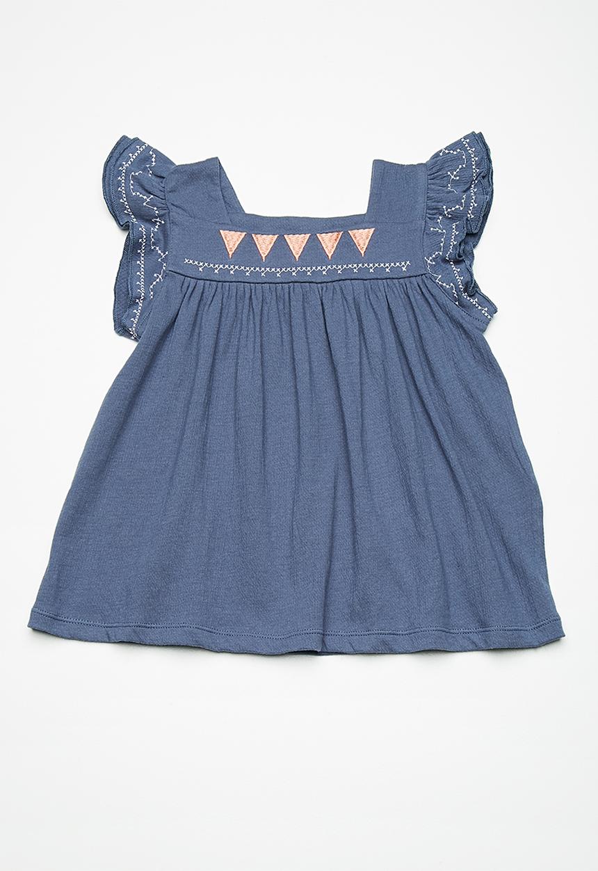 Name It - Arikke pap sleeve top - blue