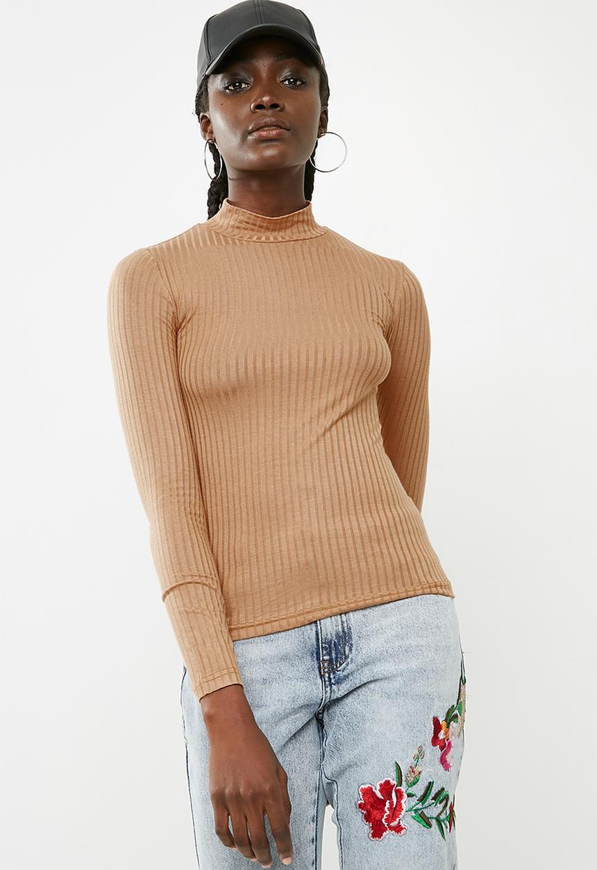 dailyfriday - Turtleneck top - tan