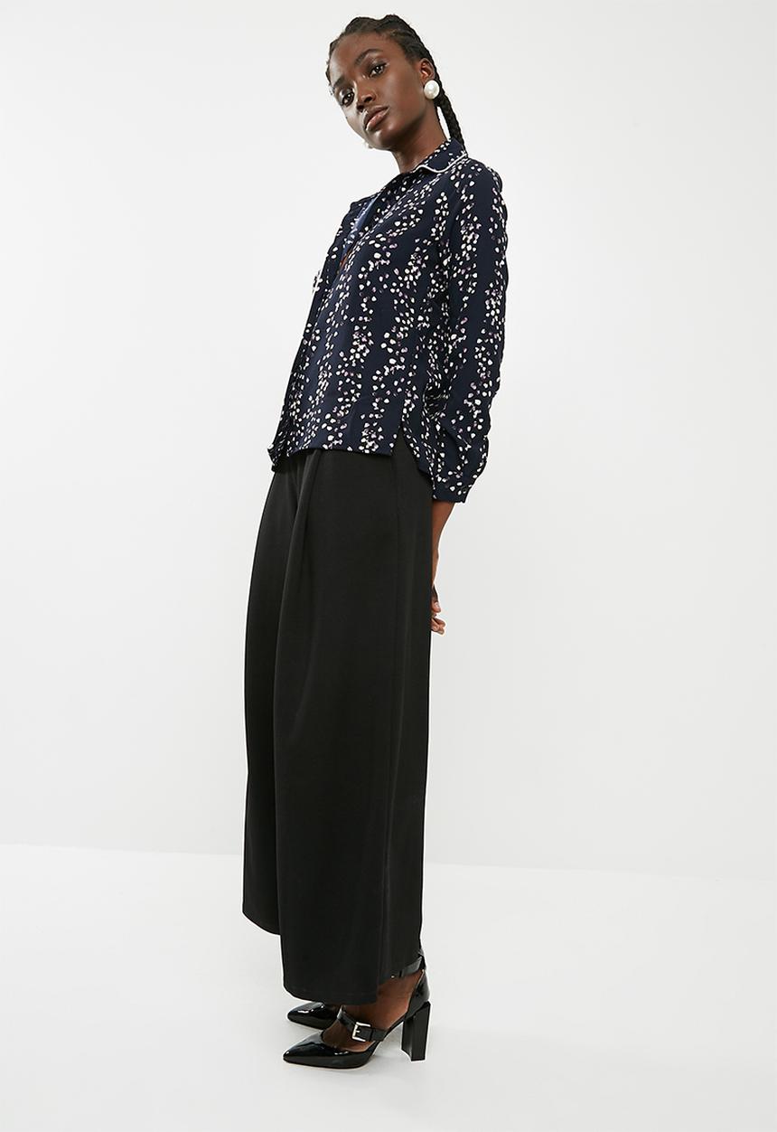 ONLY - Ditte long sleeve shirt - blue 