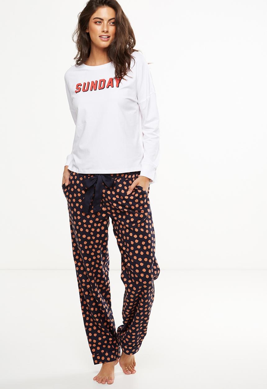Cotton On - Match back dropped shoulder top - white 