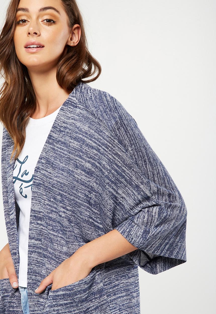 Cotton On - Kimono cardigan - navy 