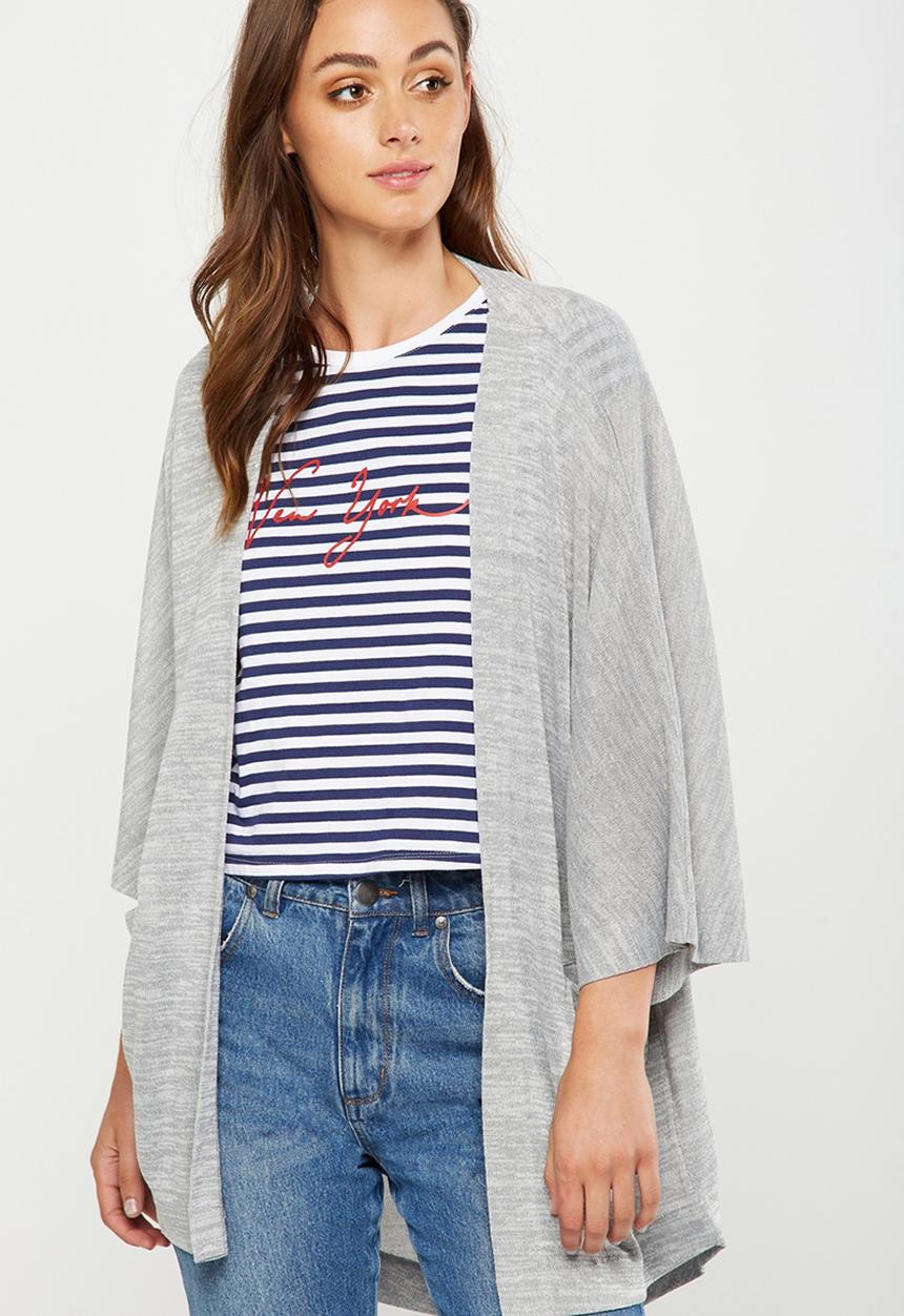 Cotton On - Kimono cardigan - grey 