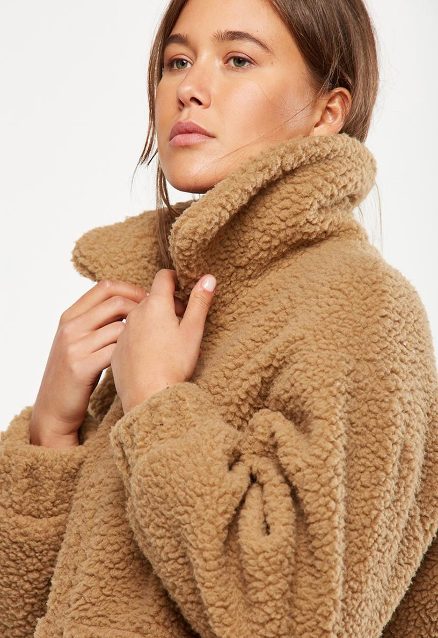Cotton On - Teddy bomber - brown 