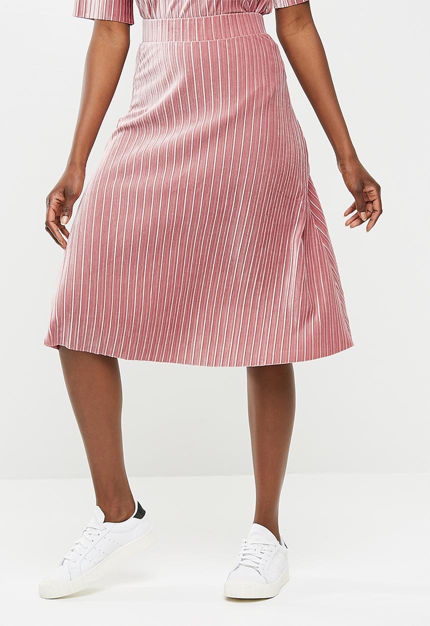 Jacqueline de Yong - Nina pleated skirt - pink 