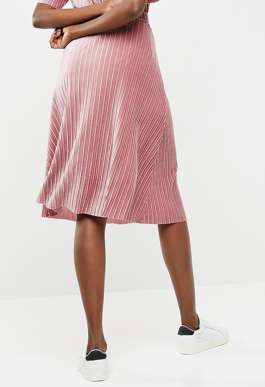 Jacqueline de Yong - Nina pleated skirt - pink 