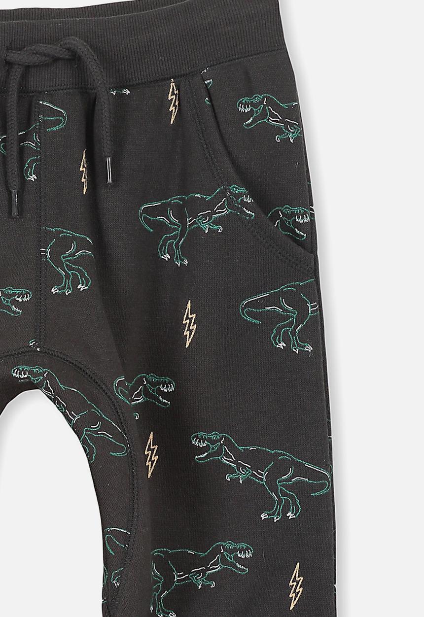 Cotton On - Kids Luca trackpants - black 