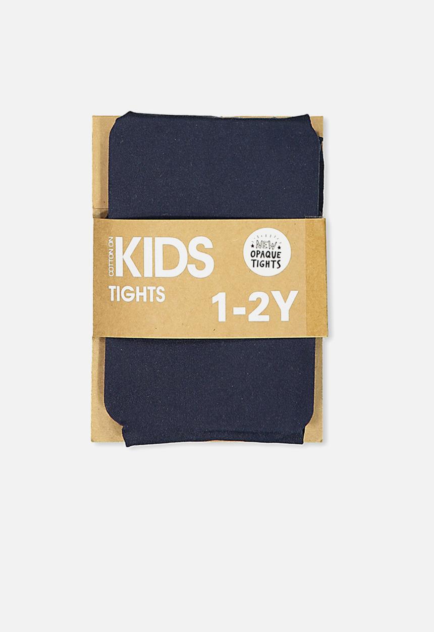 Cotton On - Kids opaque tights - navy 