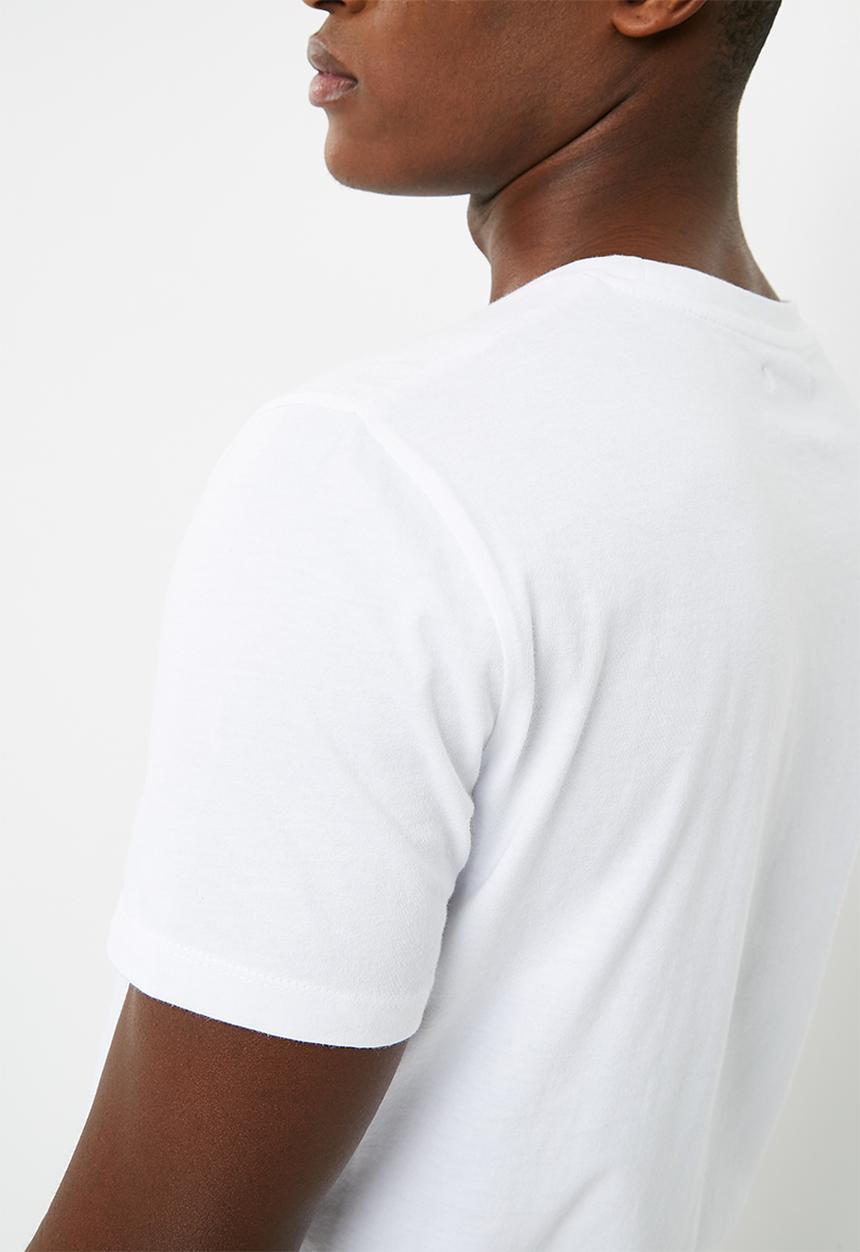Superbalist - Crew neck tee 2 pack - white 