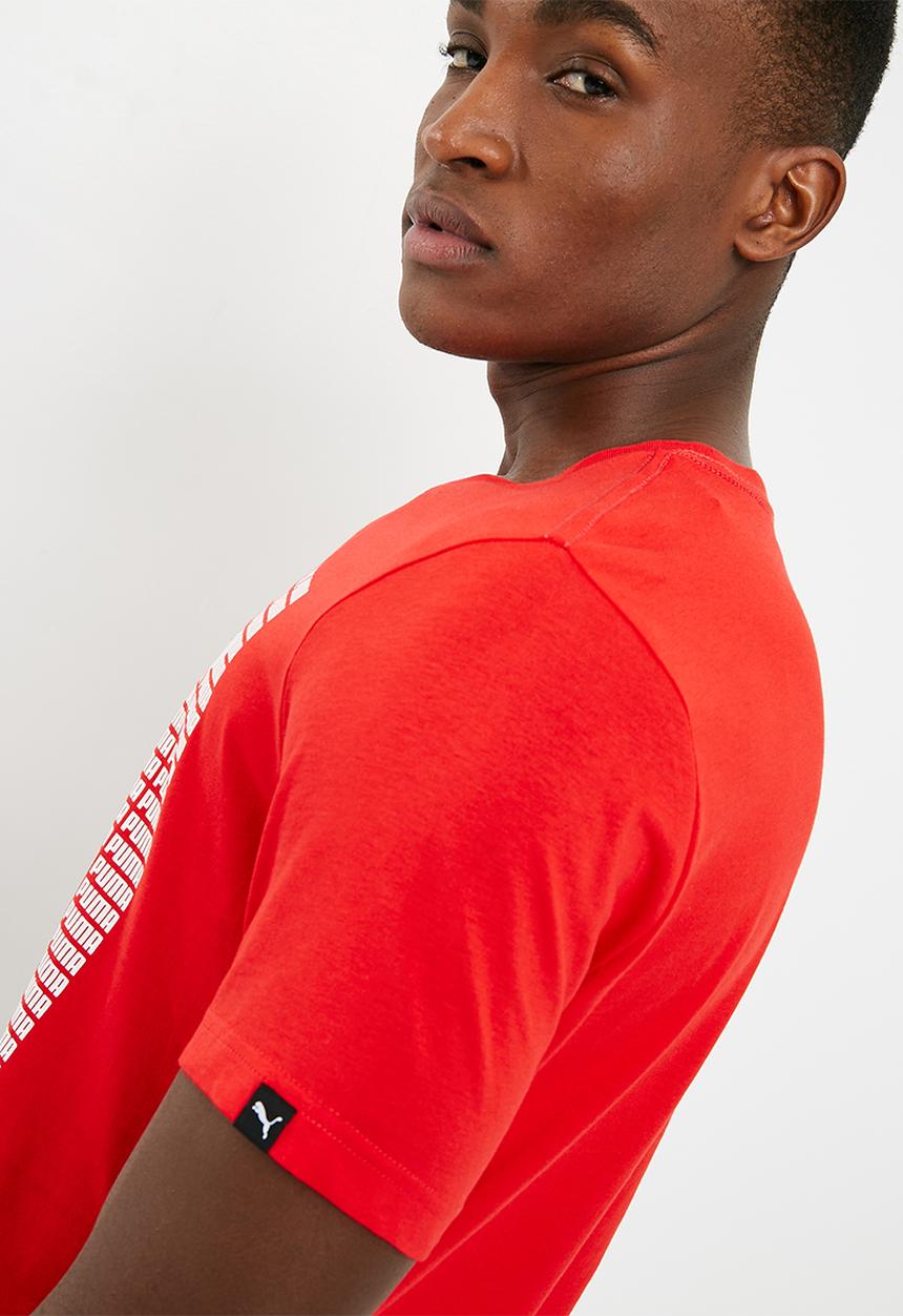 PUMA - Puma repeat tee - red