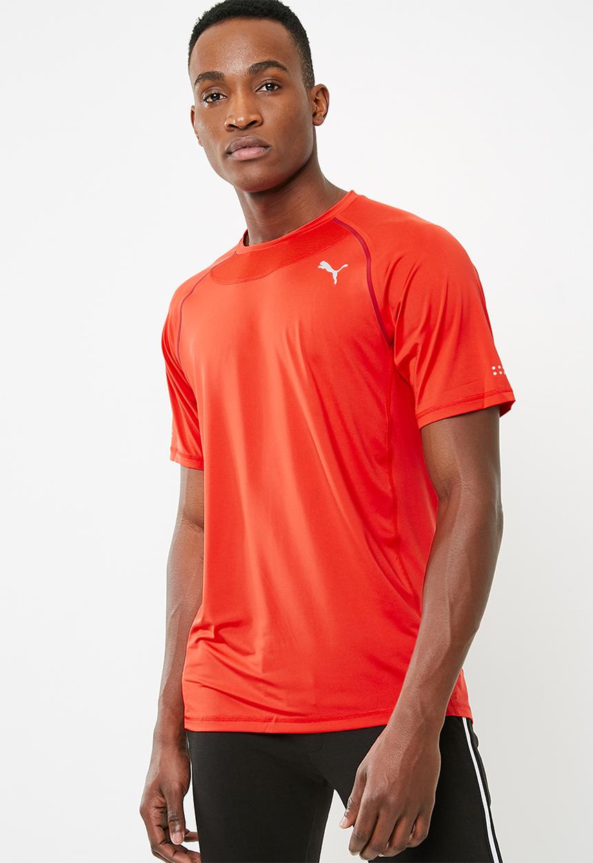 PUMA - Speed short sleeve tee - red