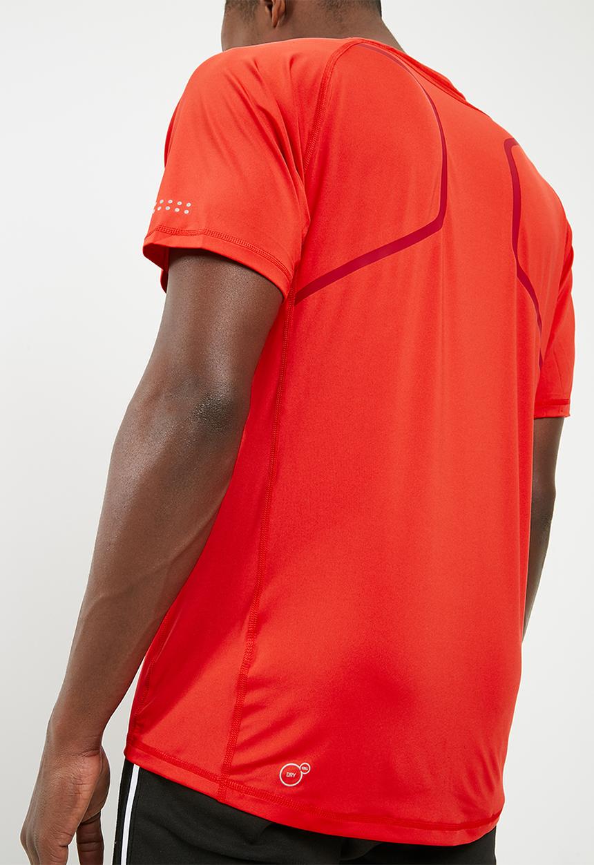 PUMA - Speed short sleeve tee - red