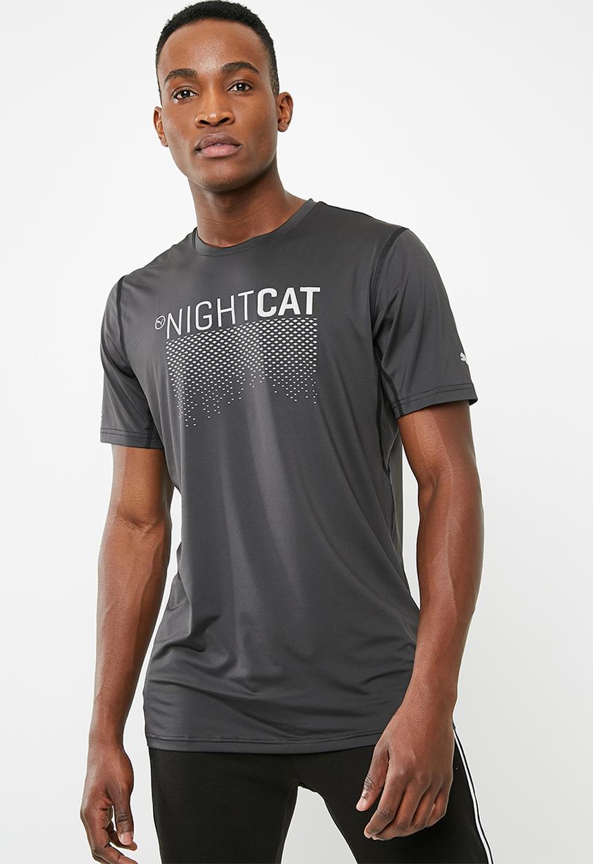 PUMA - Nightcat short sleeve tee - black