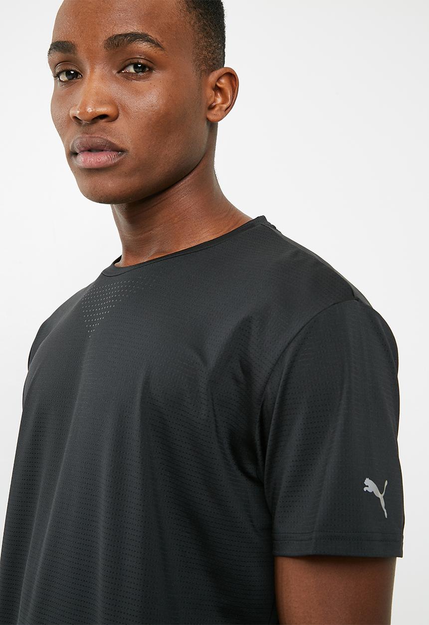 PUMA - Energy short sleeve tech tee - black