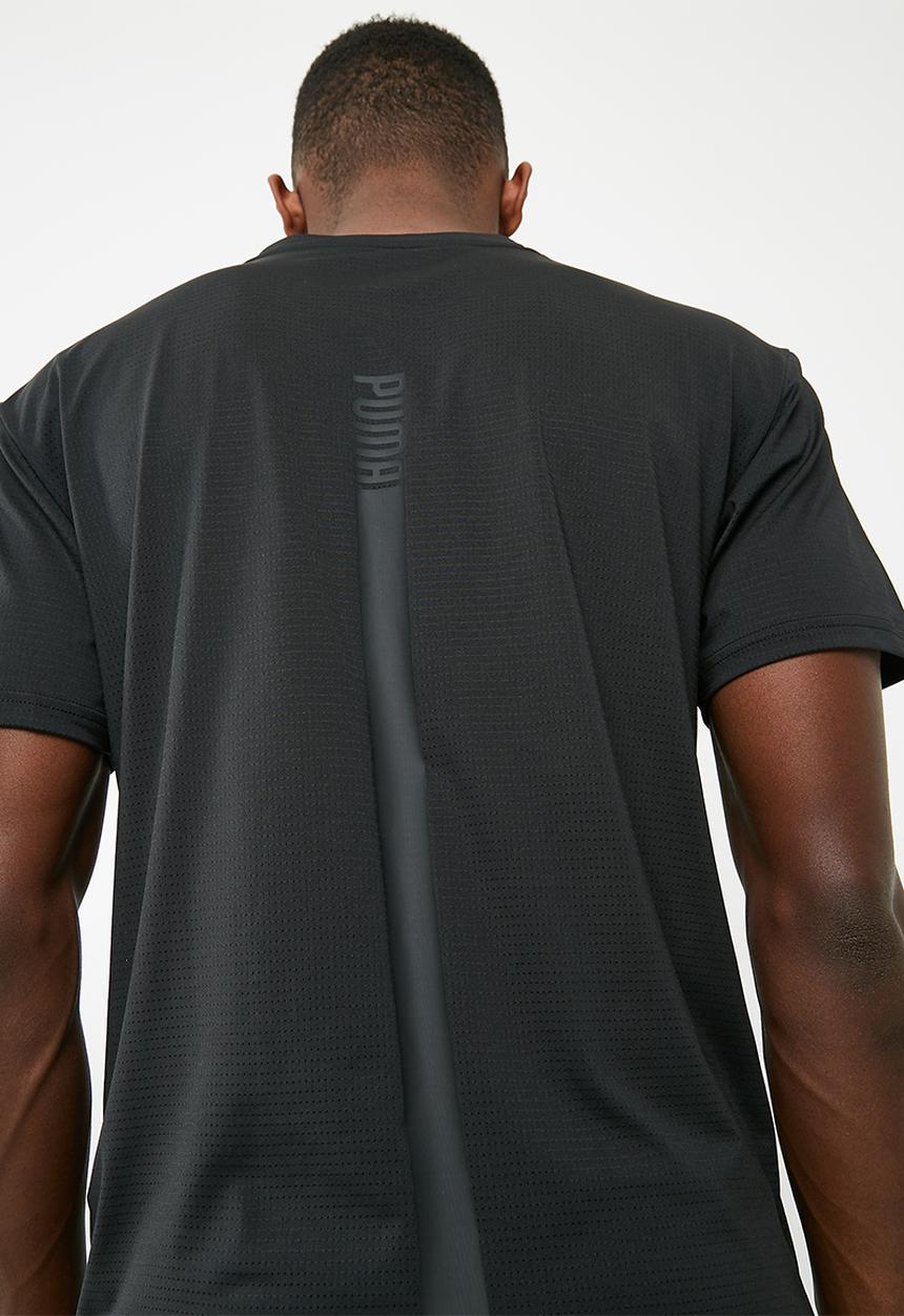 PUMA - Energy short sleeve tech tee - black