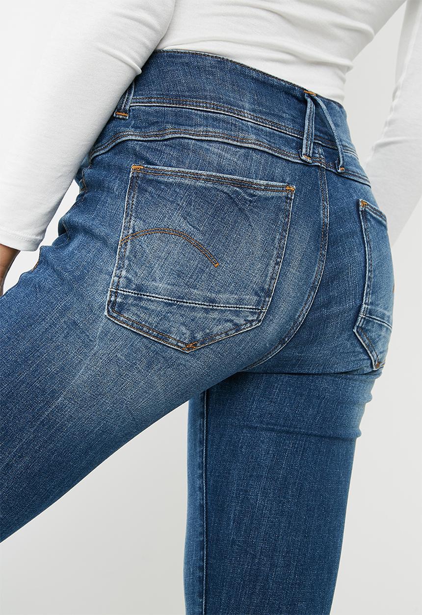 G-STAR - Lynn D-mid super skinny - blue 