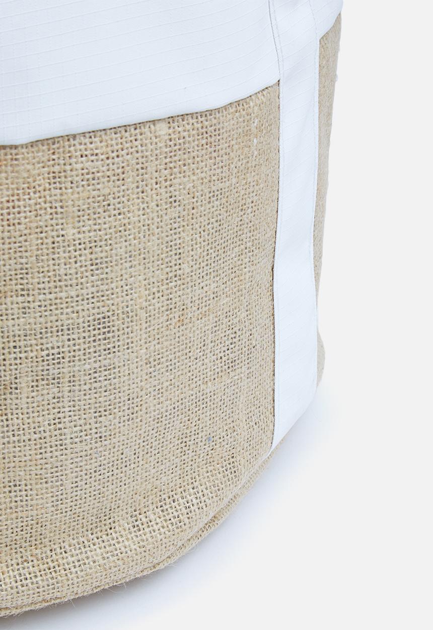 Sixth Floor - Natural laundry bag - white