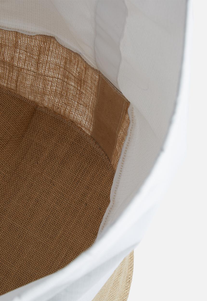 Sixth Floor - Natural laundry bag - white