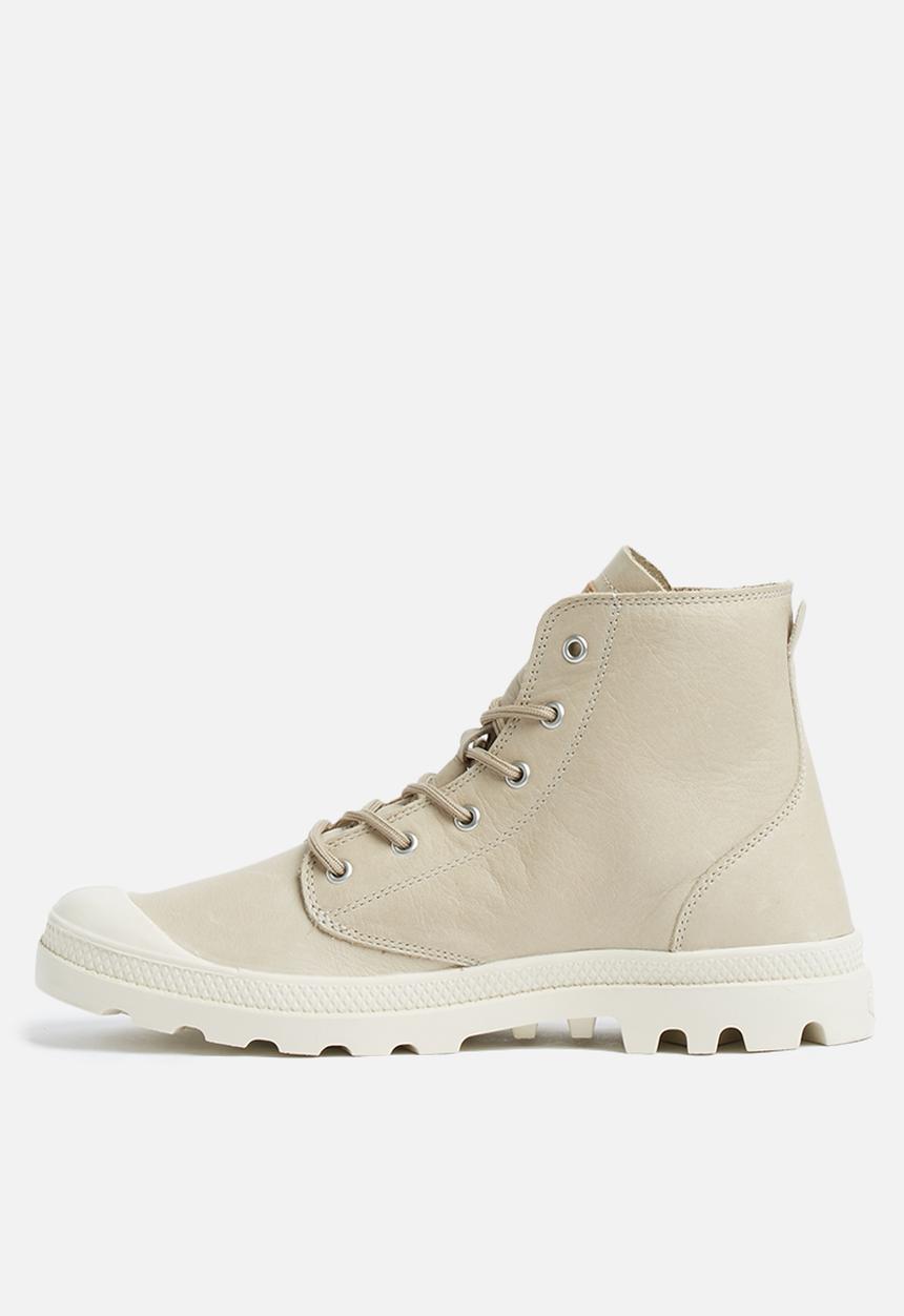 Palladium - Pampa Hi leather UL - beige