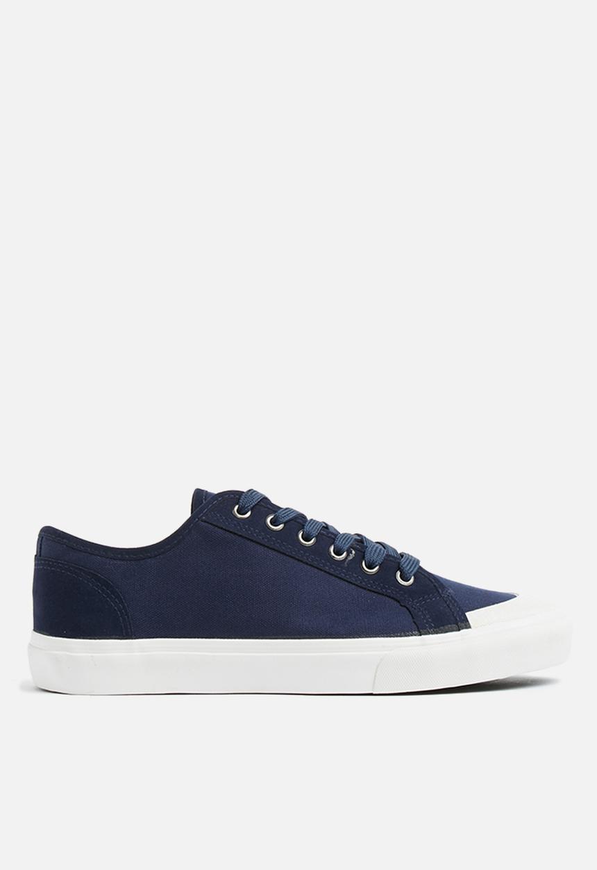 basicthread - Canvas  sneaker - navy