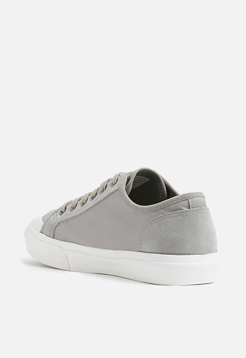 basicthread - Canvas sneaker- grey