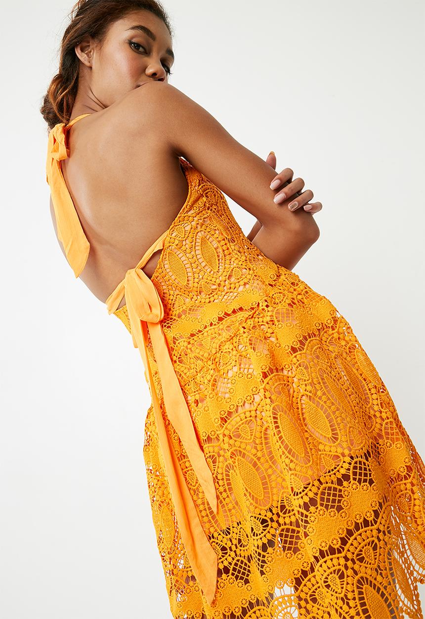Vero Moda - Goldie dress - orange